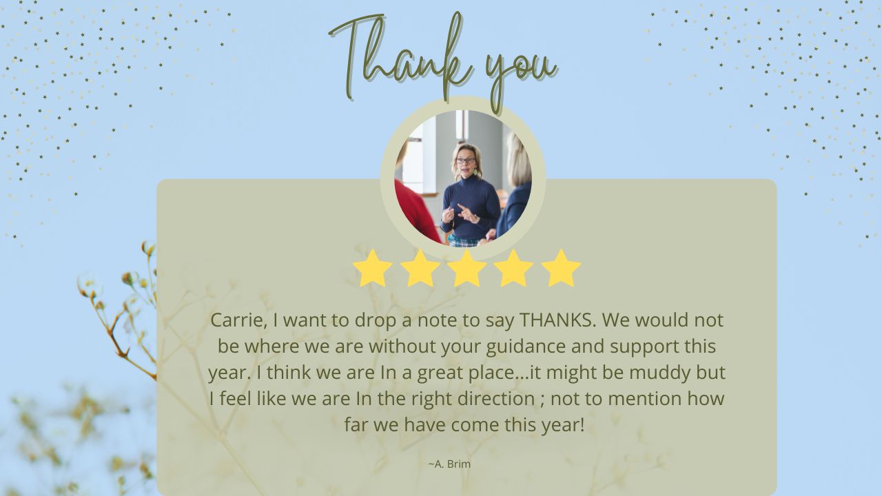 Thank you, Dr. Carrie